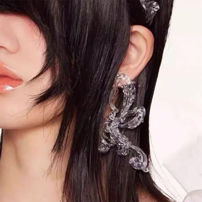 

Серьги-подвески Guanlong Hot Phoenix Butterfly для женщин, трендовые большие длинные серьги для девочек, корейские акриловые подвески Brincos Jewelry