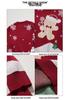 2026 European Women's Round Neck Christmas Cartoon Knit Sweater