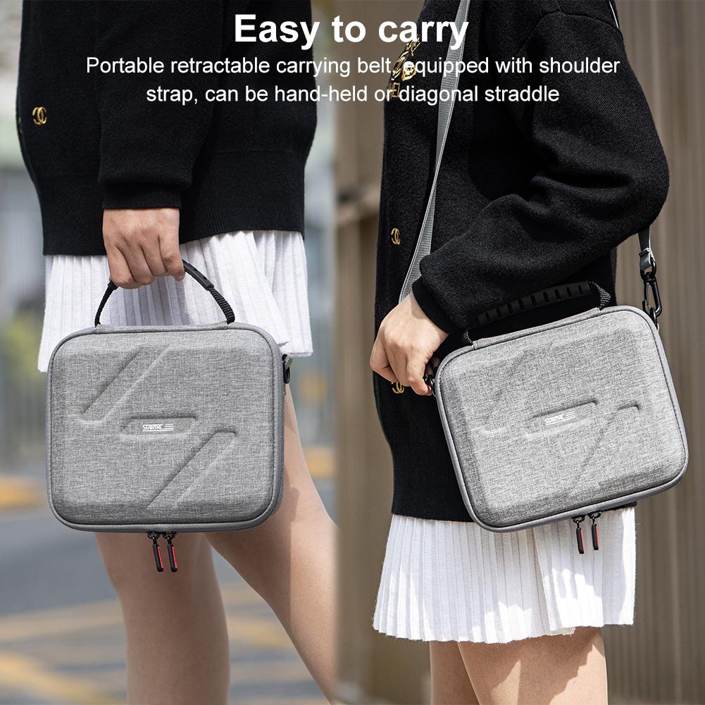 Carrying Case Bag for DJI Osmo Mobile 7/7Pro Portable Storage Case Shockproof Hard Shell Handbag for DJI OM 7/7P Handheld Gimbal