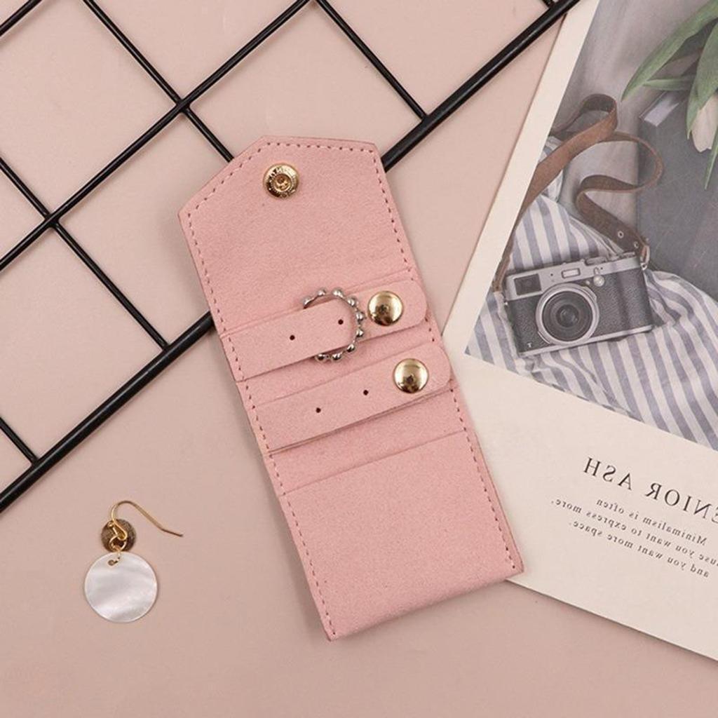 Portable Jewelry Storage Bag Fashionable Jewelry Storage Case Soft Earrings Bag Suitable for Travel Keep Accessories
