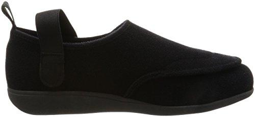 Kaihoshugi KHS M003 Men's Lightweight Nursing Shoes, Wide 4E, Black, Size 26.5 Cm, 4E