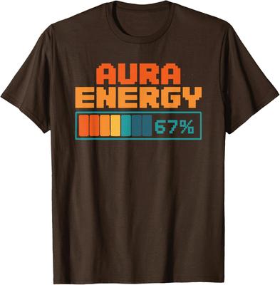 Aura Energy 67% Aura Farming Alpha Slang Gen 67th Unisex T-Shirt
