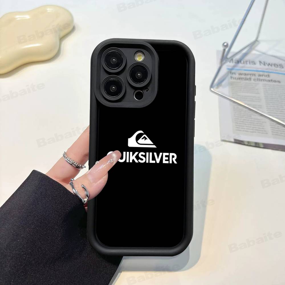 

Q-QuiksilverS ЛОГОТИП Чехол для телефона Для IPhone 17 16 15 13 11 12 14 Pro Max Plus Силиконовый чехол-оболочка iPhone 13pro max