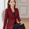 Blazer da donna taglie forti Giacche da lavoro Ufficio Lady Suit Slim monopetto Business Blazer da donna Cappotti formali