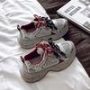 Fried Street Shows Small Feet and Increases Height Thick-soled Women's New Autumn and Winter Versatile and Lightweight Sports Shoes