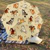 1PC Dog Pattern Umbrella-8-Rib Reinforced, Automatic Open, Lightweight & Durable, Cute Fashion Accessory for Outdoor-A1293