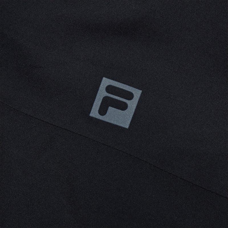 Fila Casual Versatile Single-Layer Hooded Waterproof Jacket Men Jacket Deep-Black A11M517709FBK