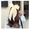 1PC Korean Big Bowknot Hair Clips for Women Girls Solid Satin Design Great for Enhancing Your Everyday Look