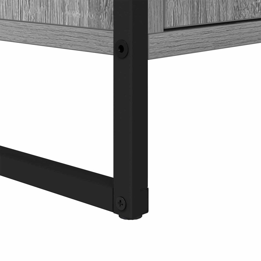 Bathroom Cabinet Grey Sonoma 90 X 30 X 60 Cm Particleboard