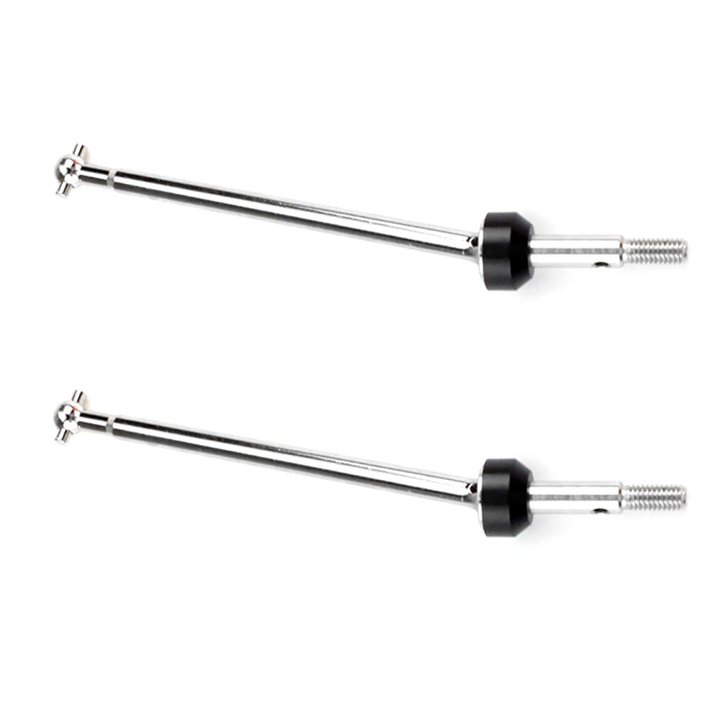 2Pcs/Set 1/10 RC Car Metal Front Wheel Drive Shaft Replacement Repair Parts For Wltoys 104001 1/10 RC Car Accessories