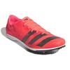 Adidas Distancestar Spikes Cushioning, Wear Resistant Running Shoes Men's Red Black EG6175