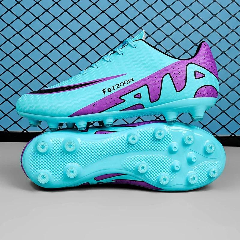 

New Men Football Boots FG/TF Match Outdoor Soccer Shoes ProfessionalComfortable Sports Shoes Long Spikes High-quality Futsal 33