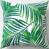 New Creative Home Green Plant Succulent Pillowcase Flower Leaves Car Pillow Cushion