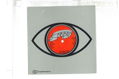 7 inch plaat EROTIC DRUM BAND JANET KAY Love Disco Style Dangerous SC1 SCOPE 1979 UK SoulFunk Gebruikt