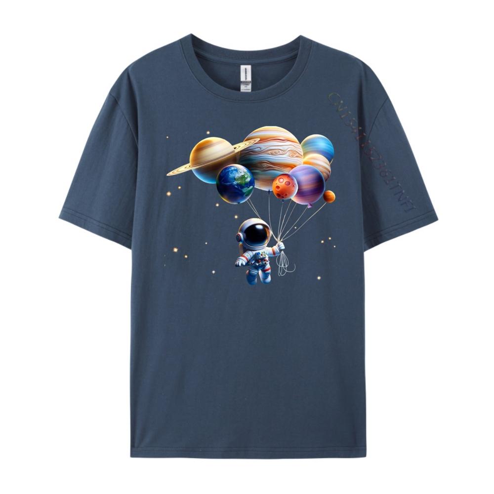Funny Astronaut Planets gift Men Women kids astronomy space Free Shippping Clothes Durable and Wear-resistant Band Tshirts