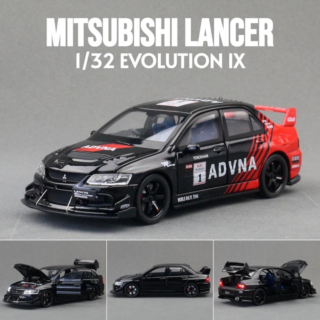cwtnuk1 1/32 Mitsubishi Lancer EVO Final Edition JDM Racing Toy Car Model Diecast Metal Miniature Collection Gift For Children Boys