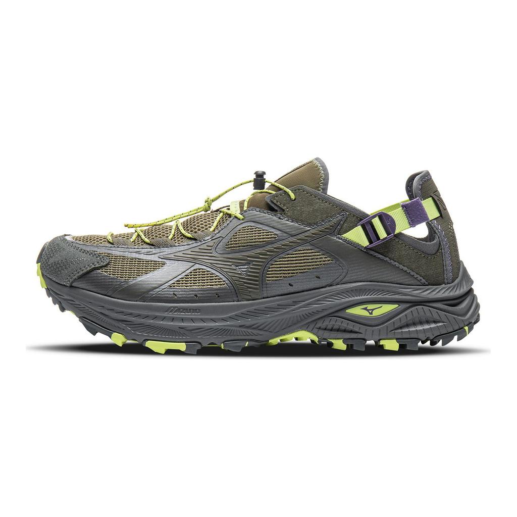 Mizuno Niedrige River Trekking Schuhe Unisex Braun Grün D1GH261202