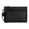 Herren Signatur Leder Carryall Tasche Abnehmbare Handgelenktasche Business Casual Handtasche für den täglichen Weg CY985-QBMI5