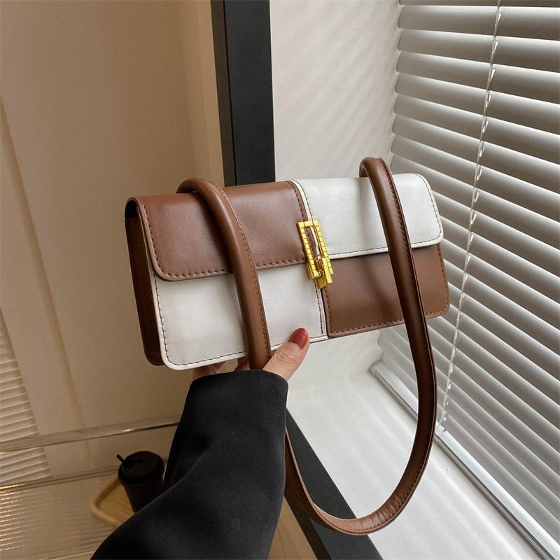 Trendy Pu Mini Crossbody Bag For Women 2023 Simple Style Shoulder Handbag