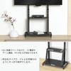 UNHO TV Stand with TV Large Wall High Load Capacity 80 Height Monitor Display TV TV for Commercial Use and Home Casters, 32-100 Inches, Stand, TV,