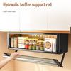 Under-Cabinet Pull-Down Spice Rack with Sensor Light