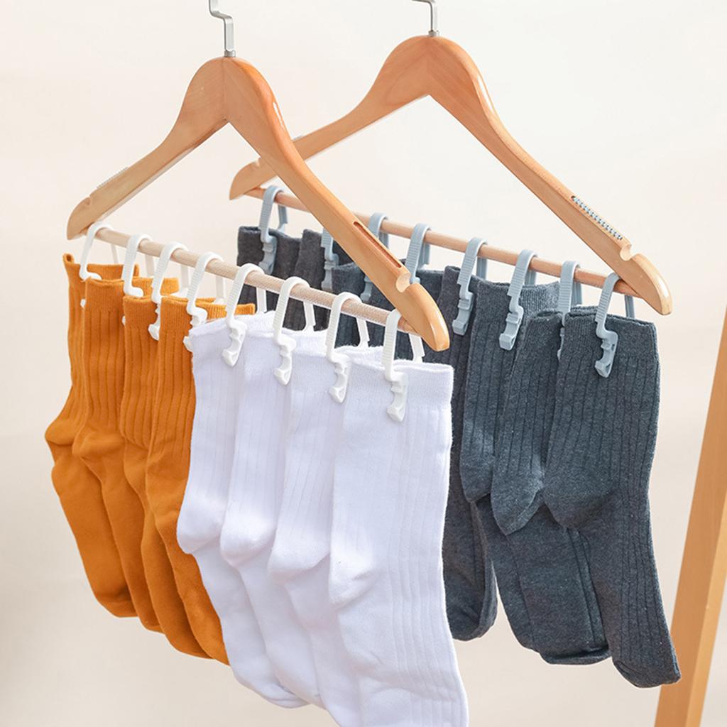 Plastic Clothes Pins for Drying 10/50Pcs Laundry Clips for Socks Underwear Garments Home Clothesline Hanging Accessories