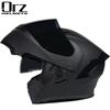 Orz Helmet Men Women's Electric Vehicles Exposed Full Tail Wing Semi-helmet Hat Personalized Motorcycle Gray