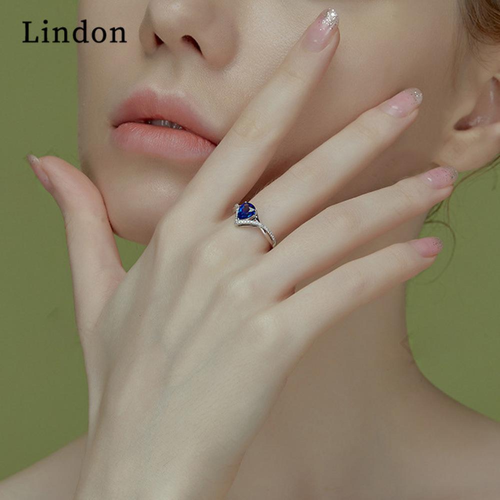 

Классическое кольцо Lindon из медного сплава с цирконием, женские ювелирные изделия, свадебный подарок для вечеринки