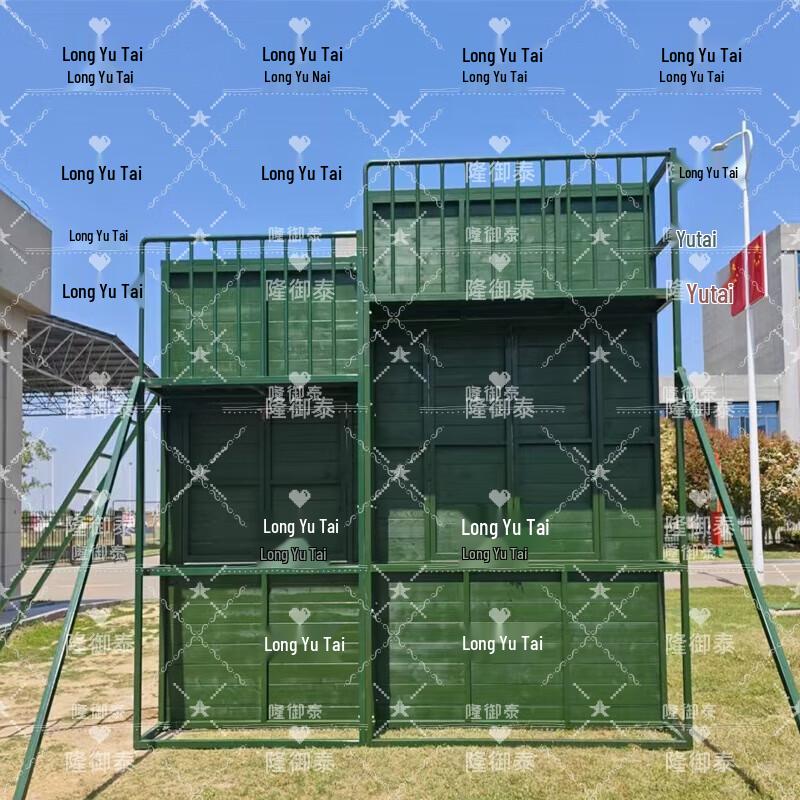 Outdoor Climbing Wall Training Platform