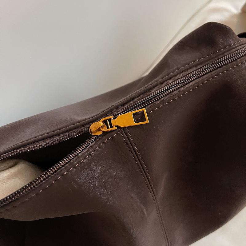 Soft Leather Tote Bag Women's Shoulder Crossbody Bag Large Capacity Bag