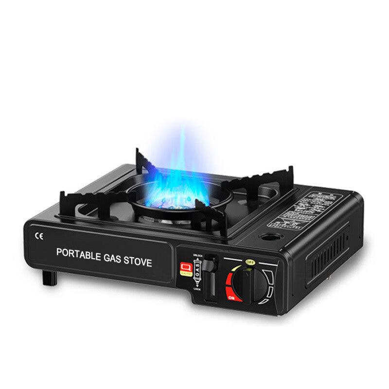 OEING Dual-Use Butane Gas Hotpot BBQ Stove 35*29*9