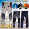 Tactical Waterproof Pants Men Cargo Spring Summer Quick Dry Trousers Men's Outdoor Sports Trekking Camping Fishing Pants