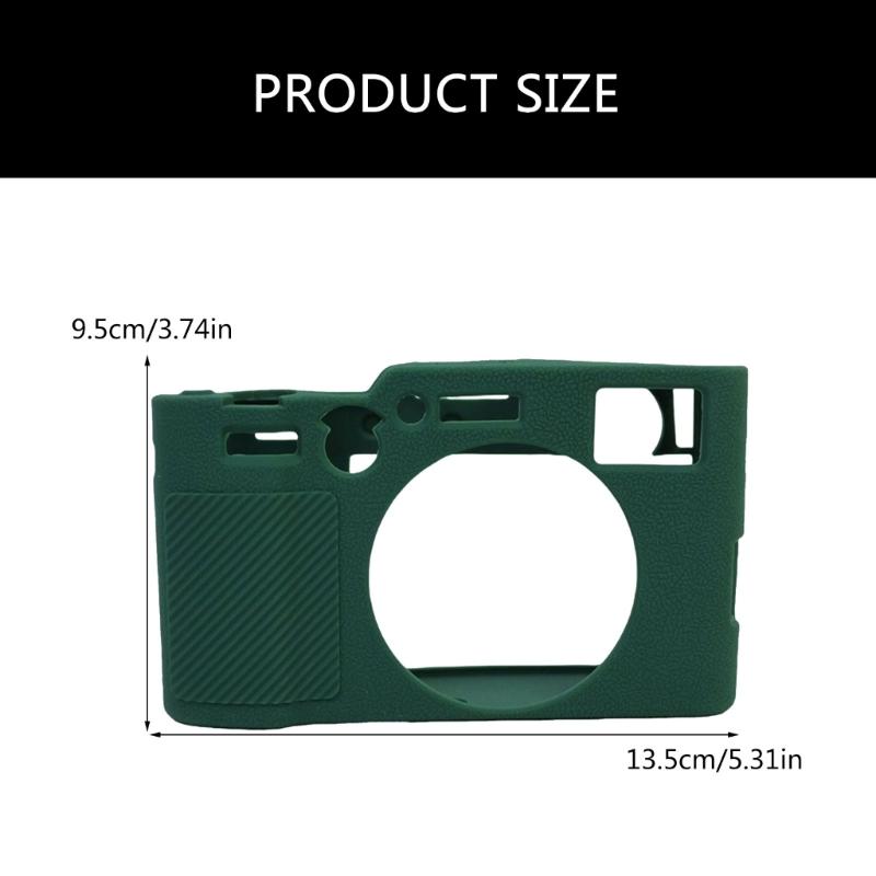 Camera Case Silicone Protective Case for X100VI Instants Camera Soft Rubber Lightweight Case