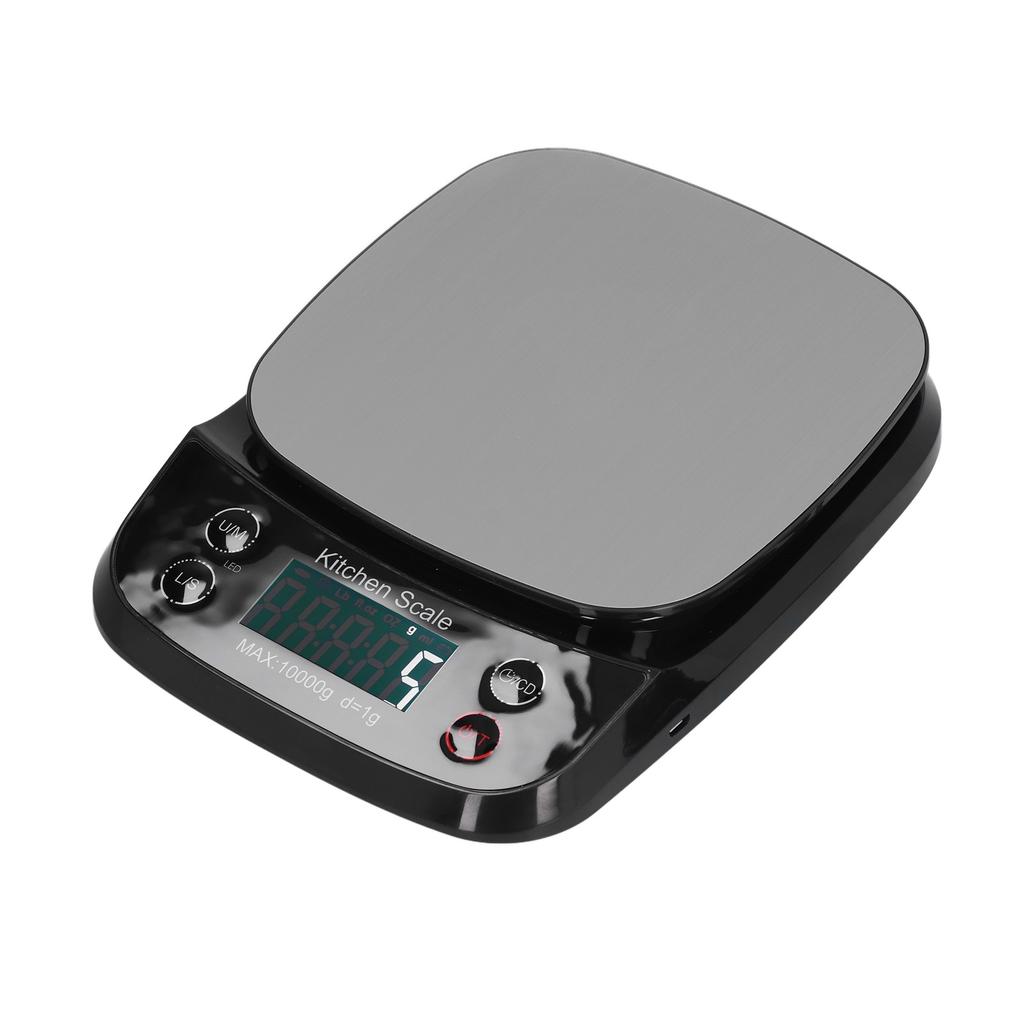 Kitchen Digital Scale Household Stainless Steel Rechargeable Baking Scale for Weighing Food