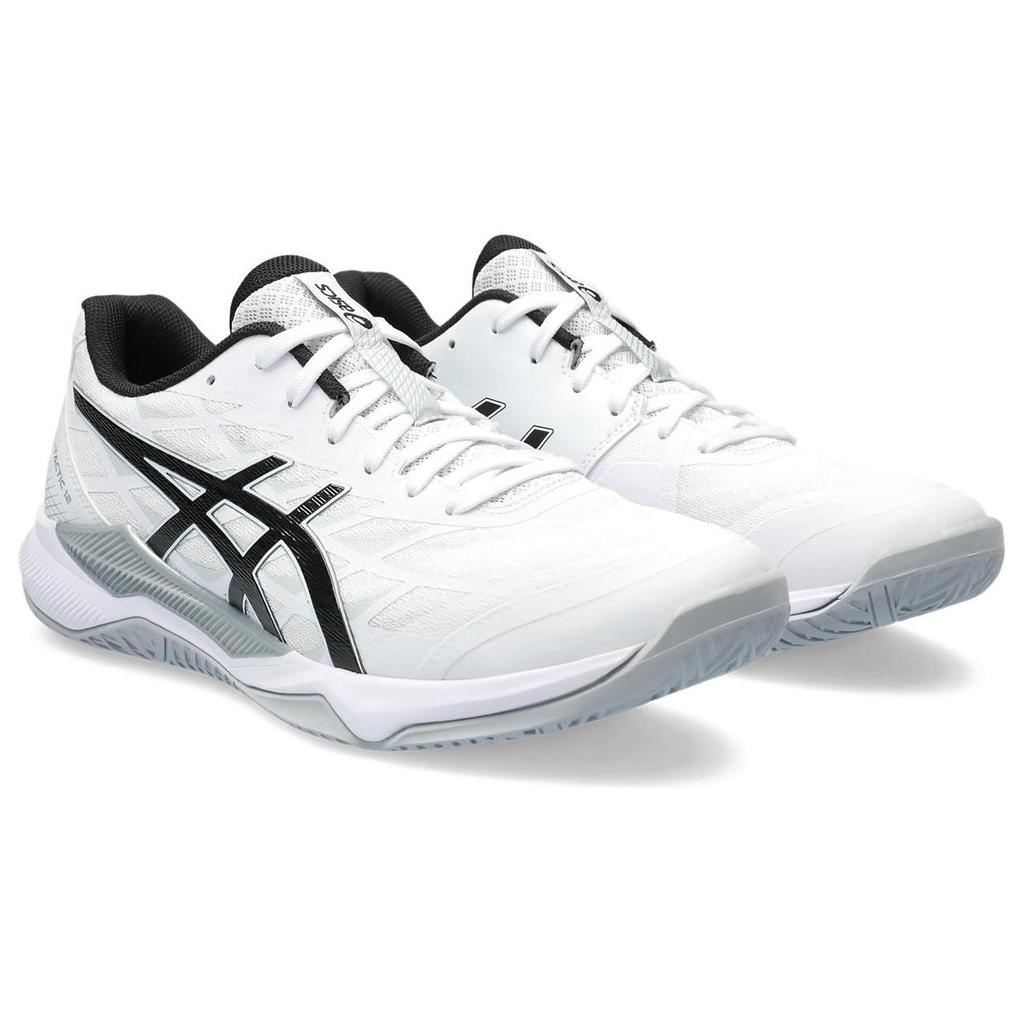 New Asics Gel Tactic 12 White Black 1071A090-100