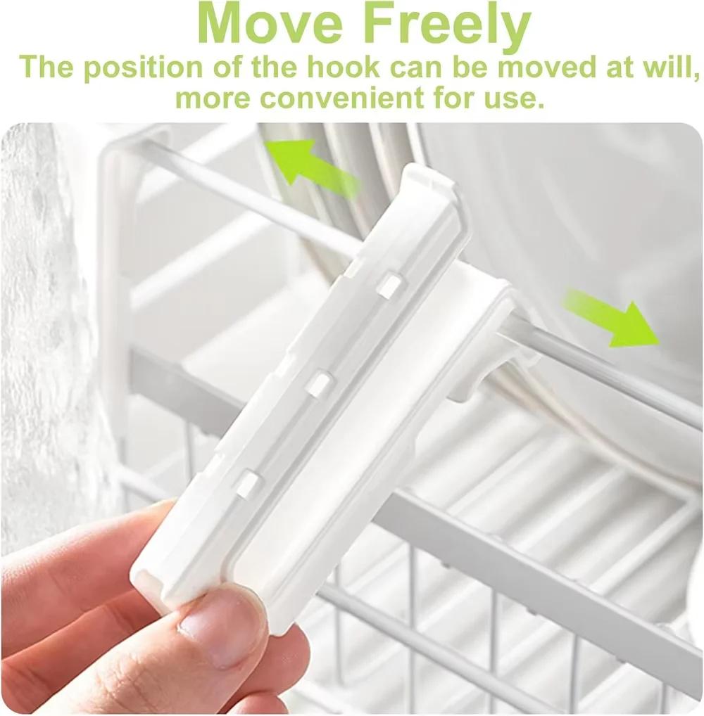 Cup Hanging Rack Home Wall-mounted Upside-down Draining Cup Multifunctional Storage Rack Nail-free Drinking Fountain Living Room