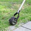 Strong Manual Lawn Edger With Wheels For Simple Grass Edge Maintenance In Gardens