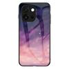 For OnePlus 13T 5G Case Starry Sky Pattern Tempered Glass Phone Cover