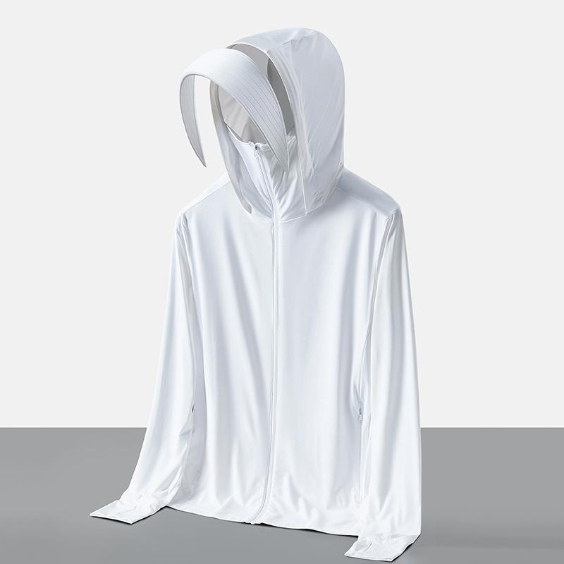 Woodpecker UPF50+ Ice Silk Sun Protection Jacket - Breathable, Lightweight, UV-Blocking Outerwear for Men and Women