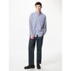 Uniqlo Japan Broad Shirt Stripes Button Down