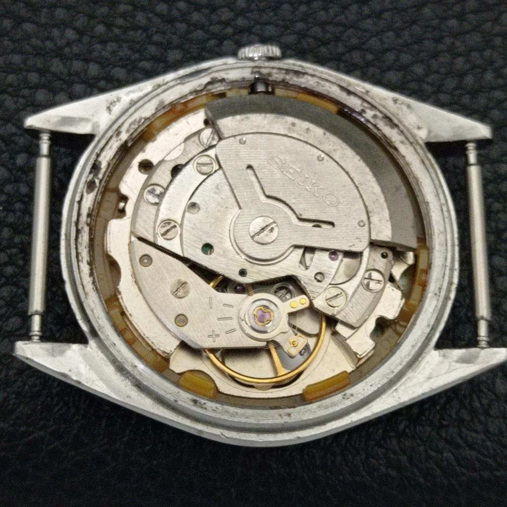 JAPAN VINTAGE SEIKO 5 AUTOMATIC 6309A MENS WHITE COLOR DIAL WATCH a701428-5 R206b-a701428