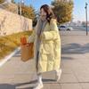 Winter Women's Jacket Parkas Loose Hooded Cotton Padded Female Long Down Jacket Thicken Oversize Puffer Coats