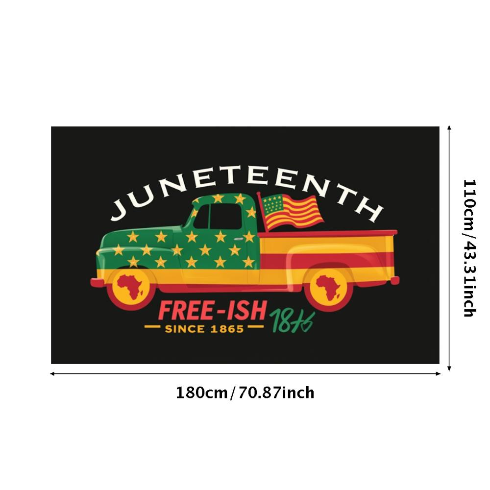 Цветной Грузовик Американский Баннер Свободы Патриотический Баннер Флаг Украшение для Дня Независимости Историческое Празднование
