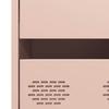 Highboard Rosa 68x39x101.5 cm Steel