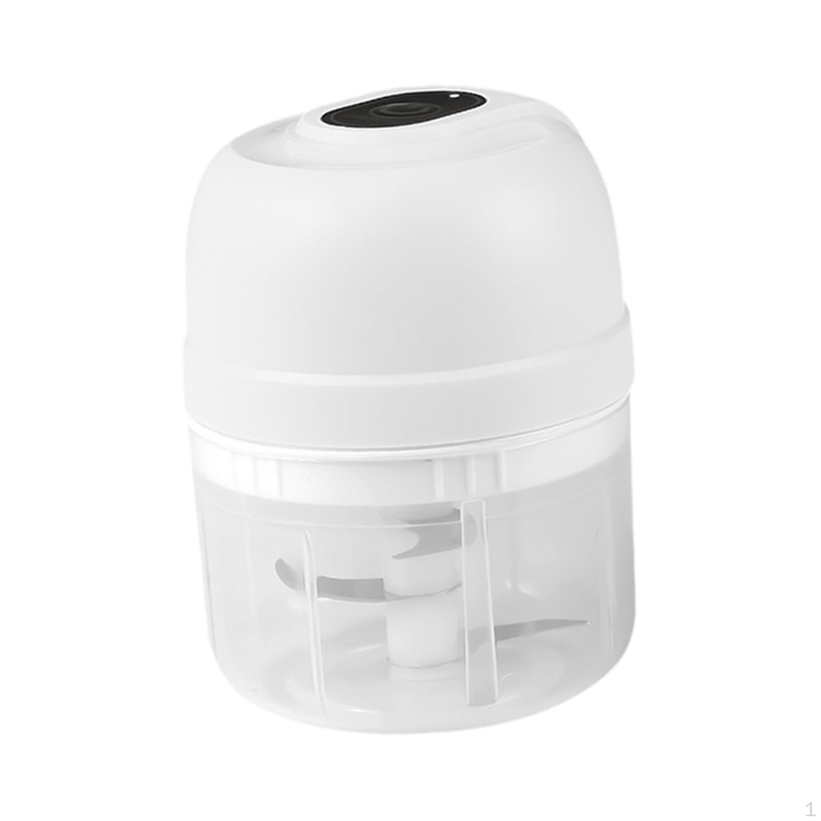 

Электрический измельчитель чеснока, толкушка для овощей, перца, специй, измельчитель для ресторана белый