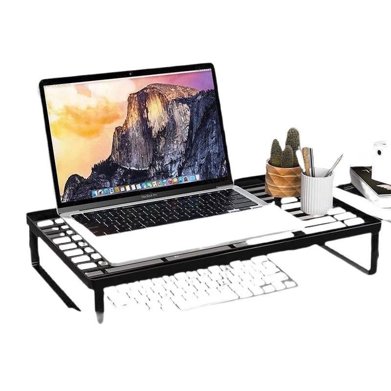 Student Laptop Cooling Riser Stand with Hollowed-Out Design