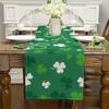 Svatý. Paulova Zelená Tištěný Stolní Banner Domácí Obývací Pokoj Skříň Dekorace Ubrus Podložka Čajová Vlajka Přeshraniční Festivalový Ubrus