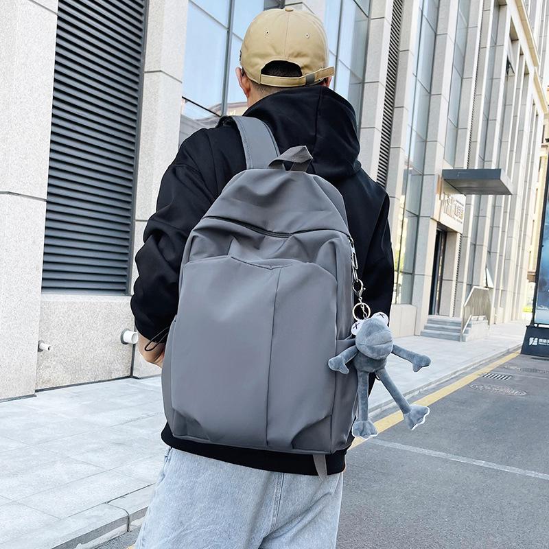 Schoolbag Nylon Backpack Women's 1011 New Large Capacity Fashion School Bag Boys College Student Backpack Lightweight Travel Bag