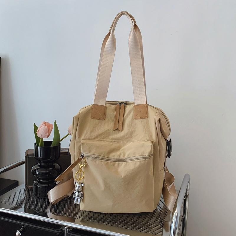 Large capacity bag women's spring and summer leisure new sports schoolbag street trend lightweight travel backpack