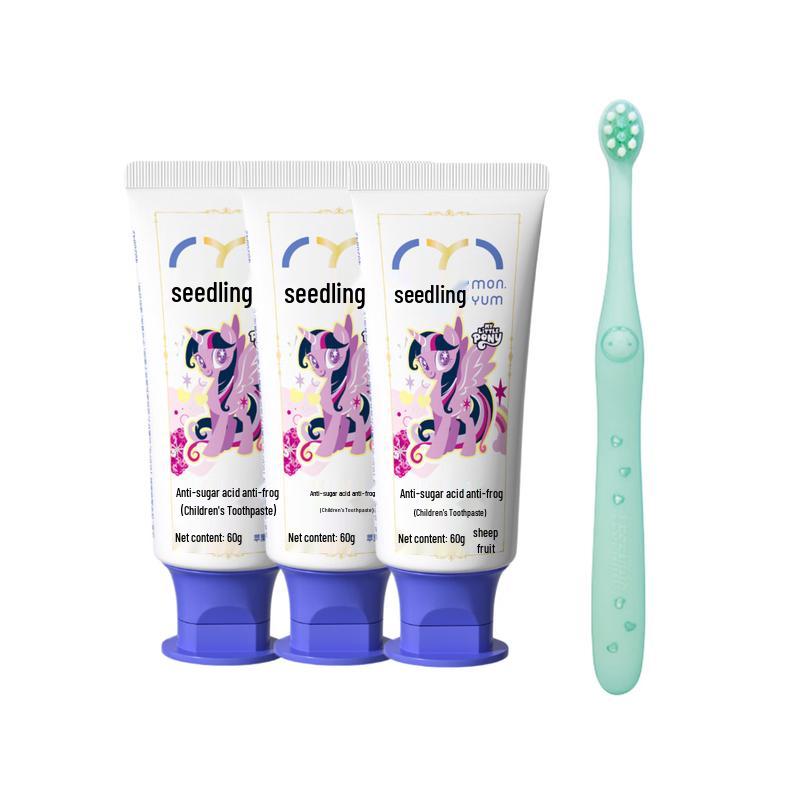 

Набор детской зубной пасты Leng Suan Ling Sprout против кариеса, My Little Pony (6-12 лет)